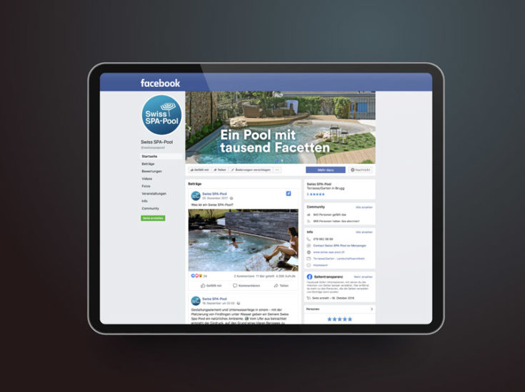 Facebook Swiss Spa-Pool