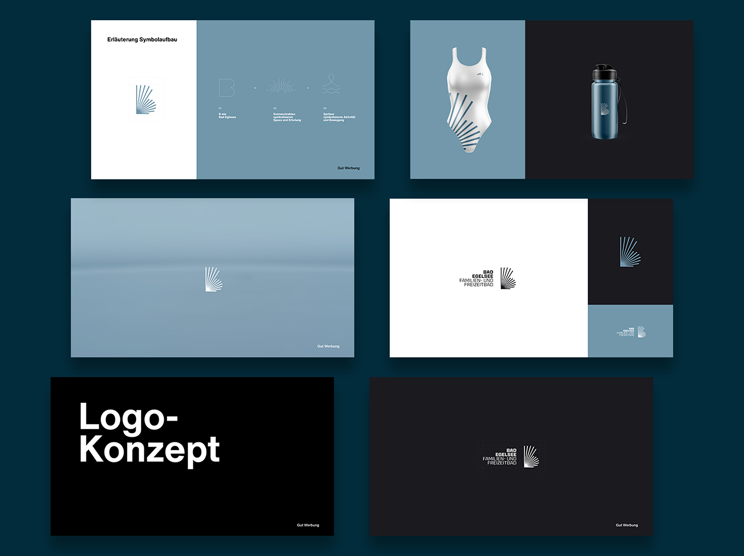 Corporate Design: Präsentation eines Logo-Konzepts mit Visualisierung zur Abstimmung mit dem Kunden.